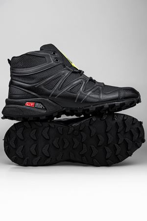Boy Uzatan Gizli Topuk Siyah Outdoor Trekking Erkek Bot