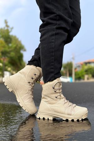 Boy Uzatan Gizli Topuk Çöl Hafif Tactical Erkek Postal Bot