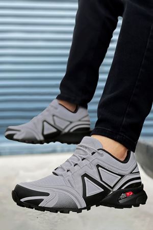 Boy Uzatan Gizli Topuk Gri Cross X Outdoor Trekking Erkek Ayakkabı