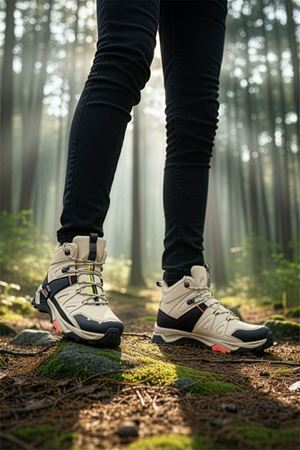 Boy Uzatan Gizli Topuk Çöl Outdoor Trekking Erkek Spor Bot