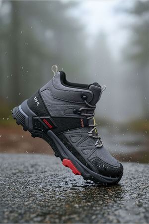 Boy Uzatan Gizli Topuk Füme Outdoor Trekking Erkek Spor Bot