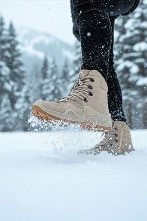 Boy Uzatan Gizli Topuk Çöl Combat Gtx WaterProof Fermuarlı Bot