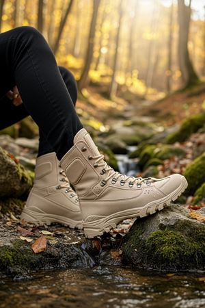 Boy Uzatan Gizli Topuk Çöl Postal Erkek Bot