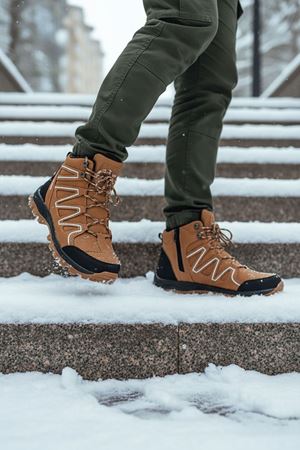 Boy Uzatan Gizli Topuk Taba Street Erkek Outdoor Trekking Bot