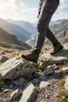 Boy Uzatan Gizli Topuk Siyah Sarı Street Erkek Outdoor Trekking Bot