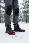 Boy Uzatan Gizli Topuk Siyah Kırmızı Street Erkek Outdoor Trekking Bot - kopya