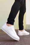 Boy Uzatan Gizli Topuk Beyaz Vento Erkek Sneaker Ayakkabı